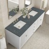 Myrrin 72" Double (Vanity Only Pricing) in Bright White